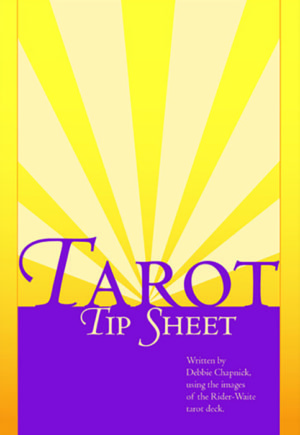 Cover of Tarot Tip Sheet